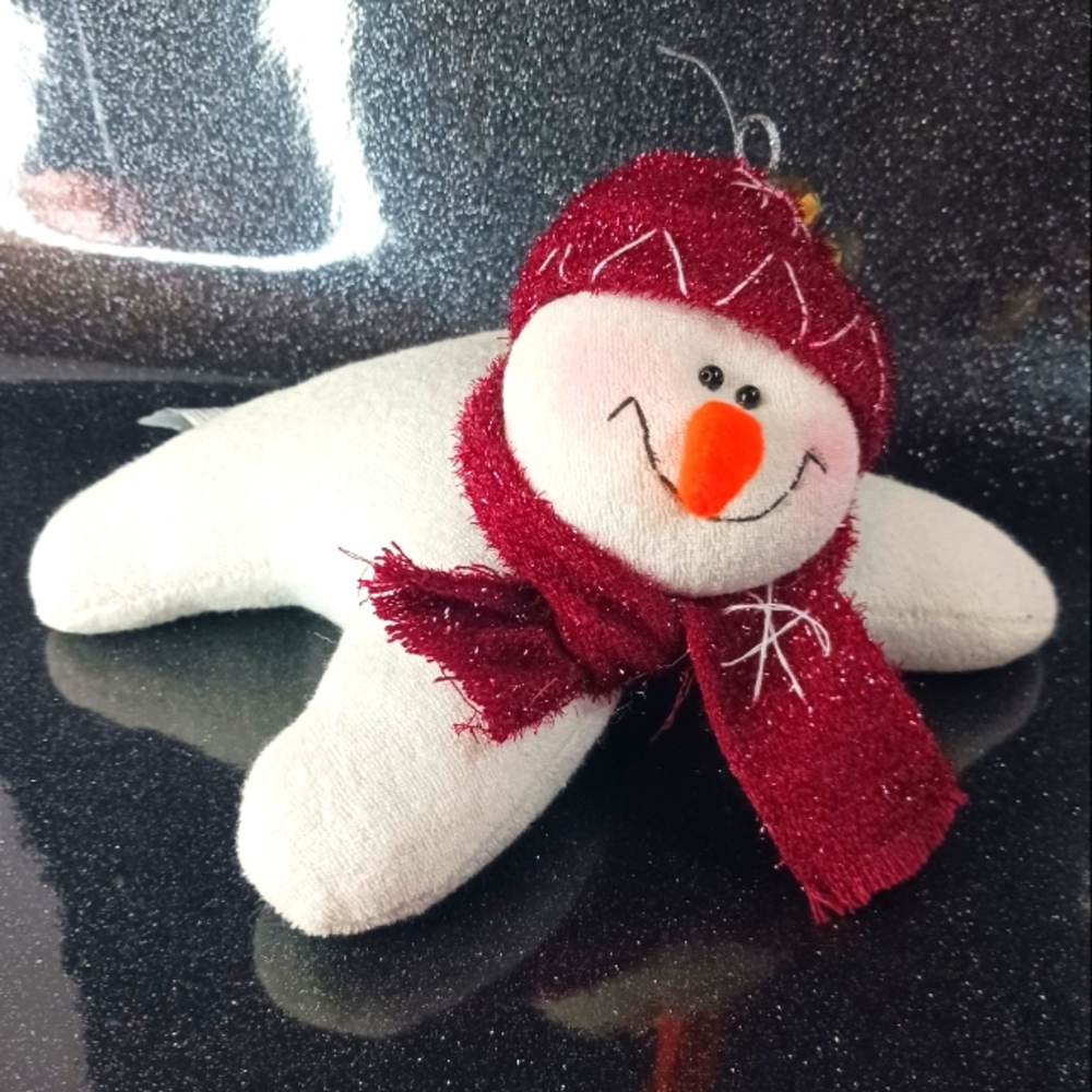 Vintage Melting Snowman.